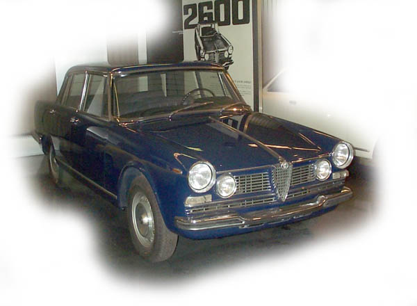 Ein Alfa-Romeo 2600 von 1962