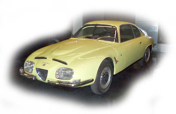 Ein Alfa-Romeo 2600 SZ von 1966